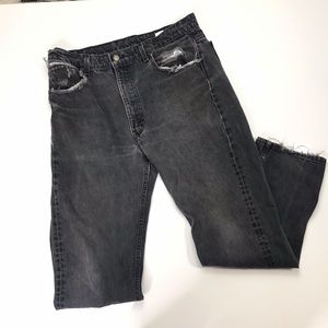 Levi's 505 Regular Fit Straight Leg Jeans Waist 36